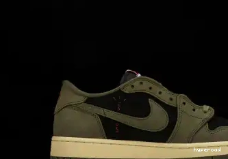Hyperoad Jordan Air Travis Scott OLIVE OG BLACK x Low 1 0703
